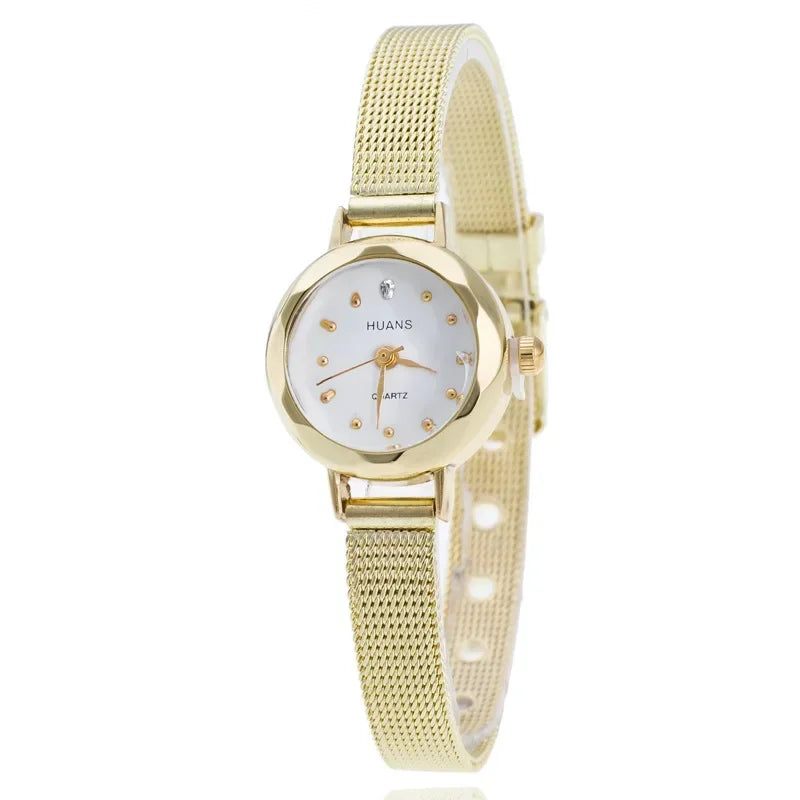 New Luxury Women Watches Casual Quartz Wristwatches Bracelet Watch Stainless Steel